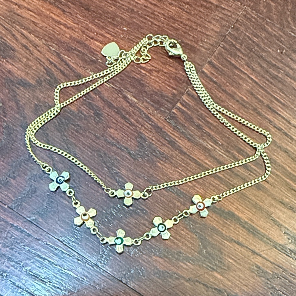 Elegant Pretty Bird Gold Floral Ankle Bracelet